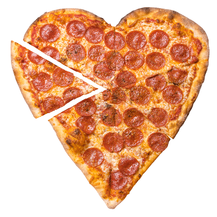 18" Heart Shaped Specialty Pizza w/ 2 Liter