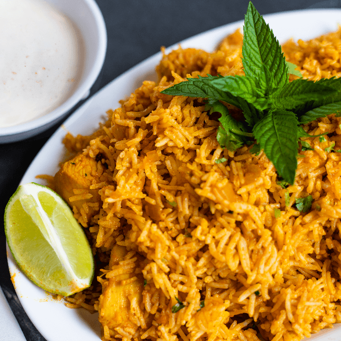 Chicken Biryani.