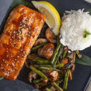 Miso Glazed Salmon