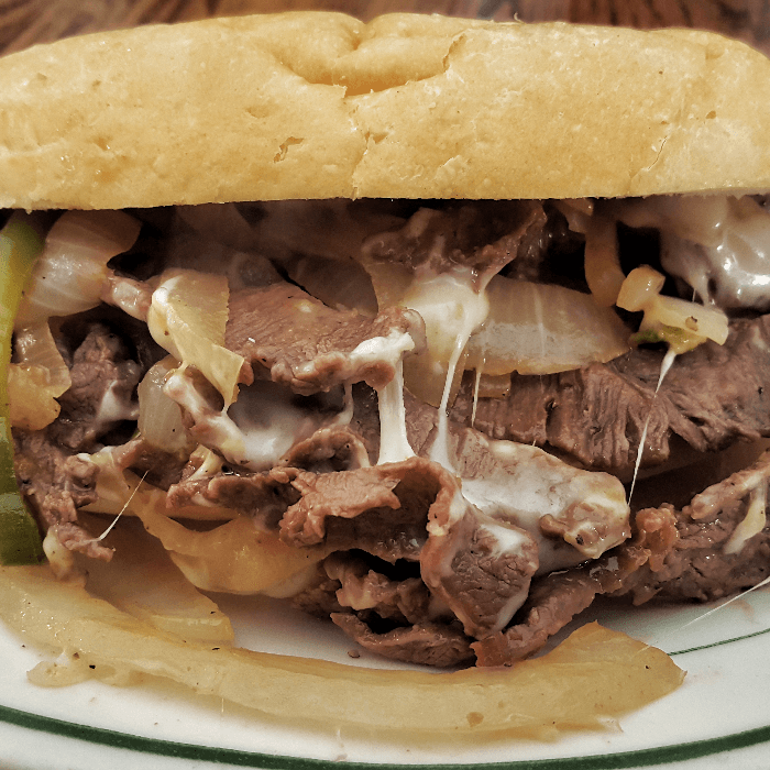 Cheesesteak with Onion & Pepper