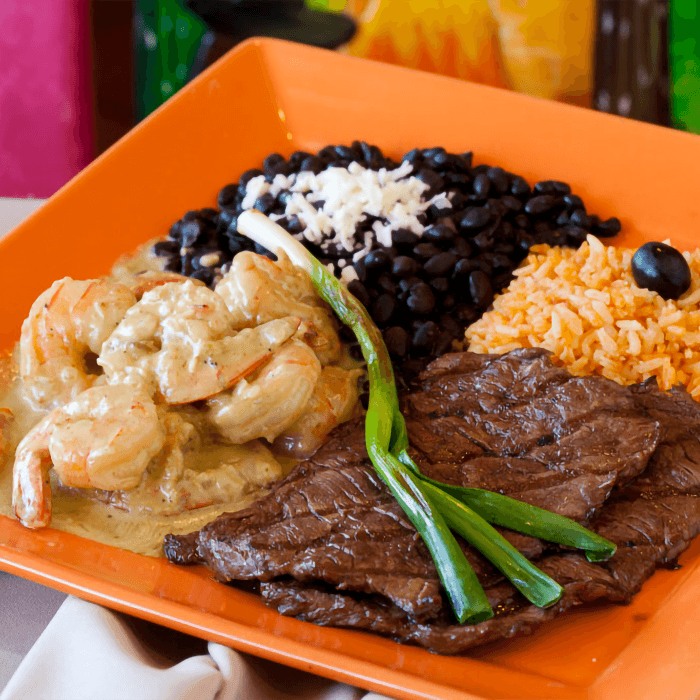 Carne Asada Camarones