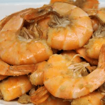 Shrimp with Butter Garlic Sauce