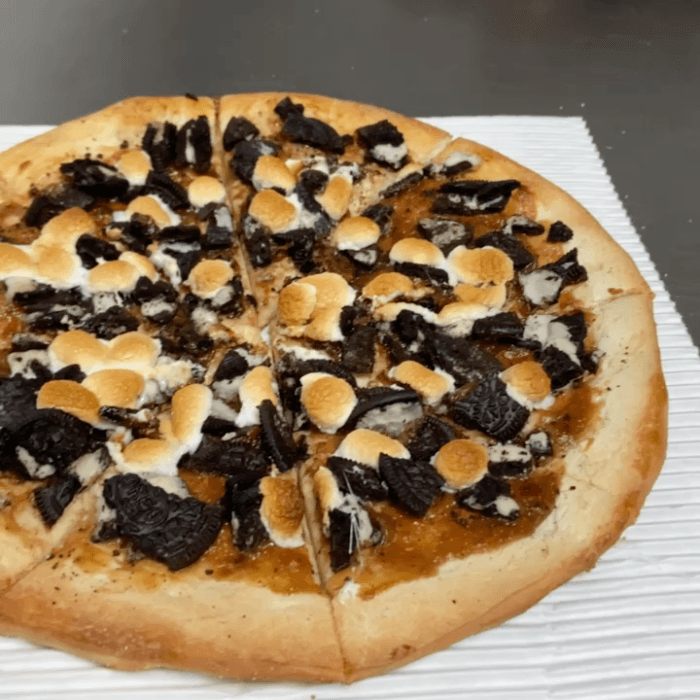 PB&J Oreo Dessert Pizza