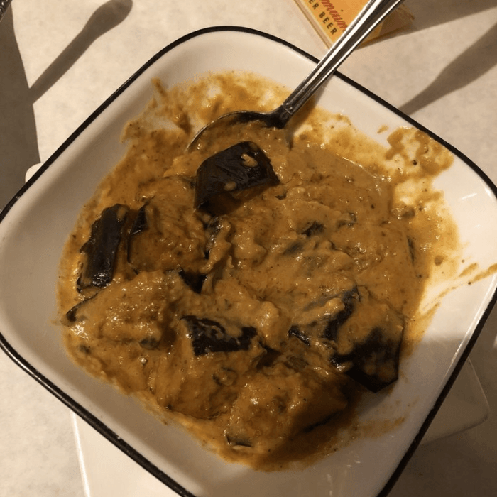 Eggplant Peanut Curry