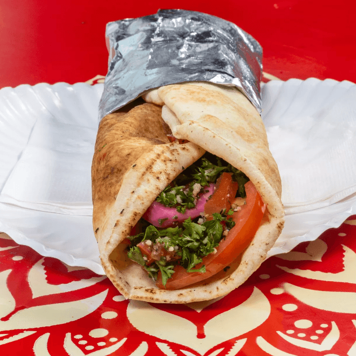 Vegetable Paradise Sandwich.