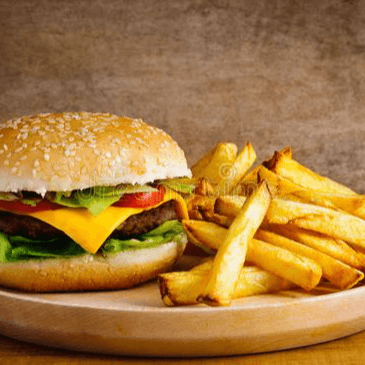 Combo - Hamburger With French Fries