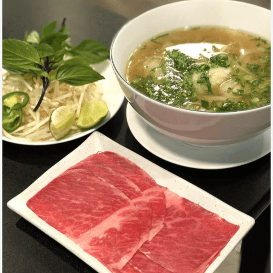 Wagyu Beef Noodle Soup (Pho Bo Wagyu).