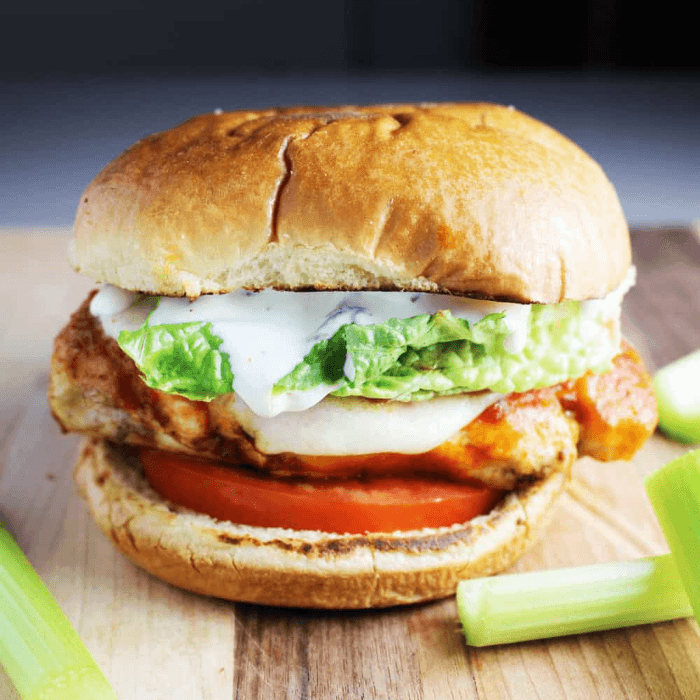 Buffalo Chicken Burger