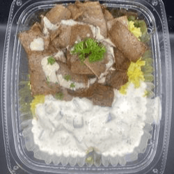 Lamb and Beef Gyro Rice Bowl