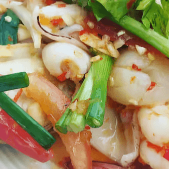 Yum Talay (Thai Seafood Salad)