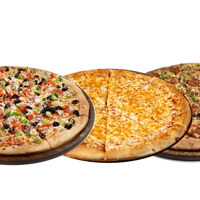 Three Medium 16" Pizzas