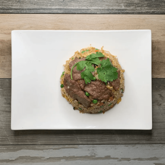 Beef Fried Rice.