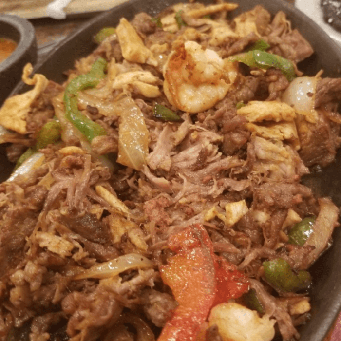 L- Iron Skillet Fajitas.