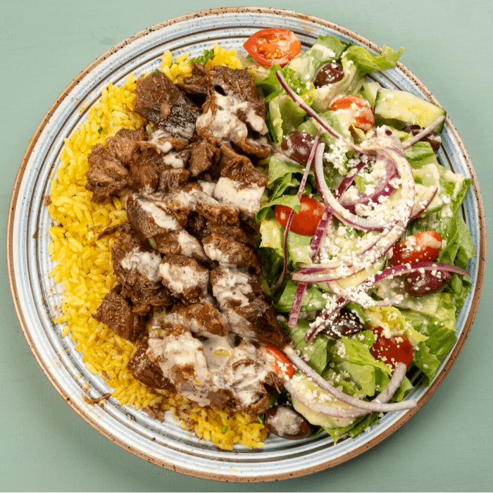 Mixed Shawarma Plate.