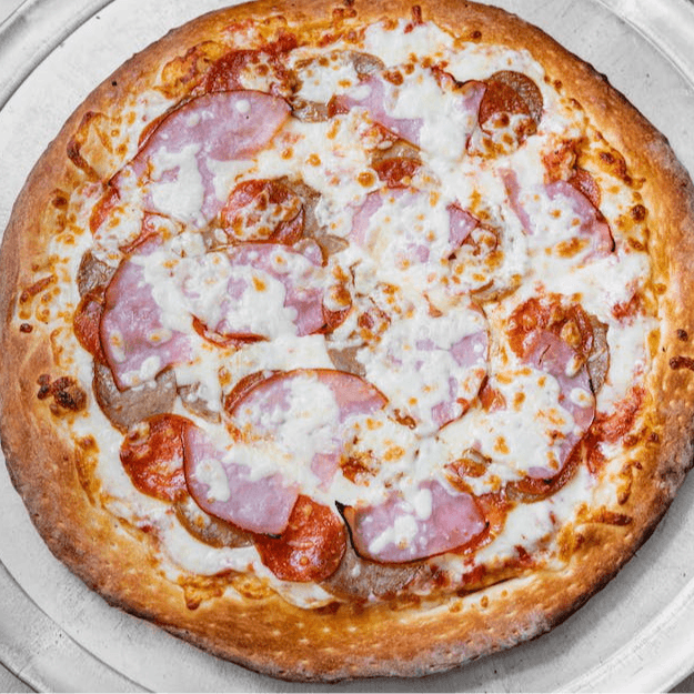 Meat Feast Pizza (16" Extra Large - 12 Slices).