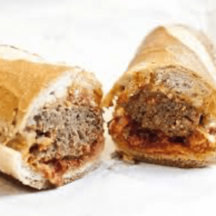 Meatball Parmigiana Sub