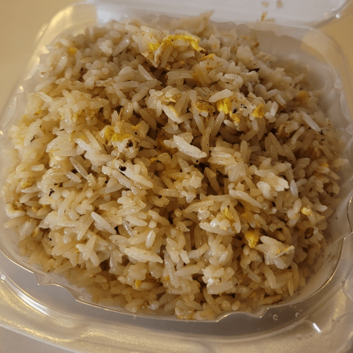 Small Egg Fried Rice.