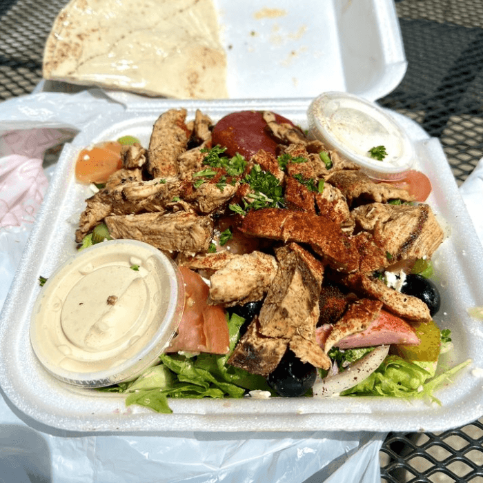 Chicken Greek Salad