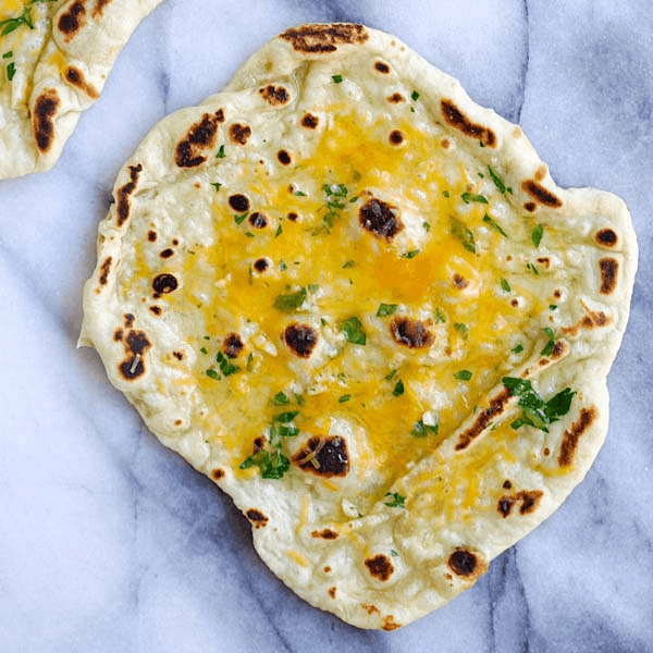 Garlic and Cheese Naan