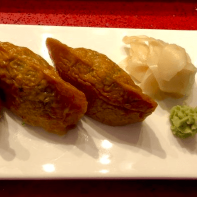 Tofu Skin (Inari) Sashimi