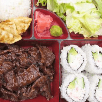 Beef Bento.