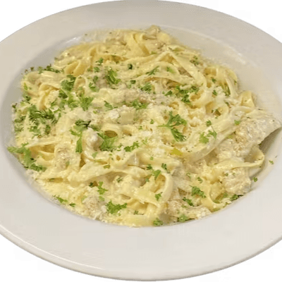 Fettuccine Alfredo.