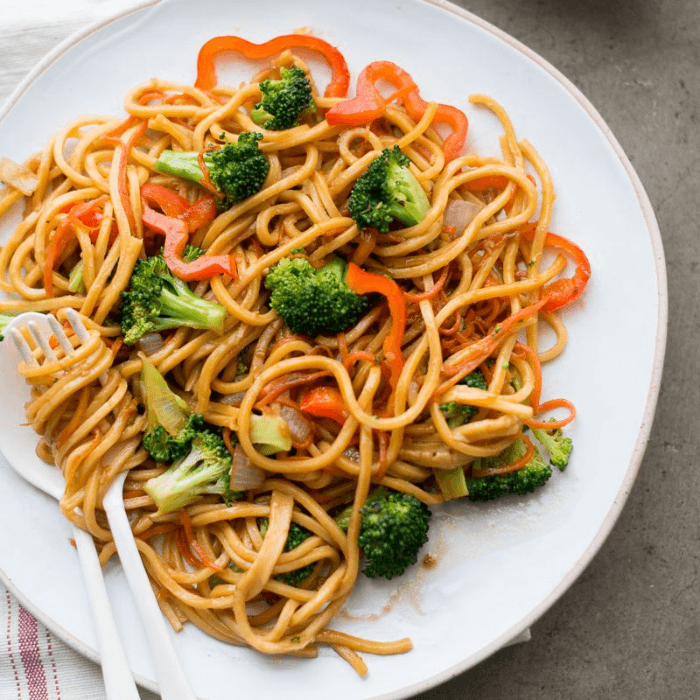 Vegetable Chow Mein (QT)