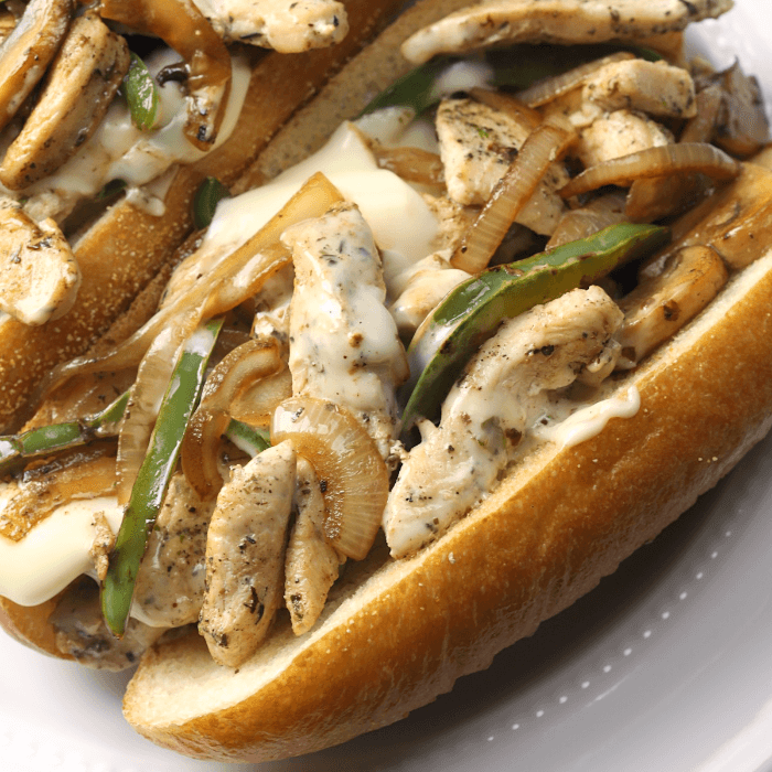 Chicken Cheesesteak Sandwich