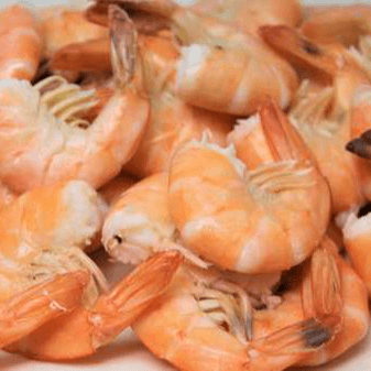 Steamed Shrimp