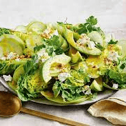 Small Green Salad with Avocado