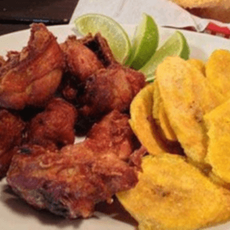 Fried Chicken Chunks / Chicharron de Pollo bone in