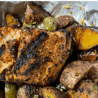 Tropical  Grilled Salmon