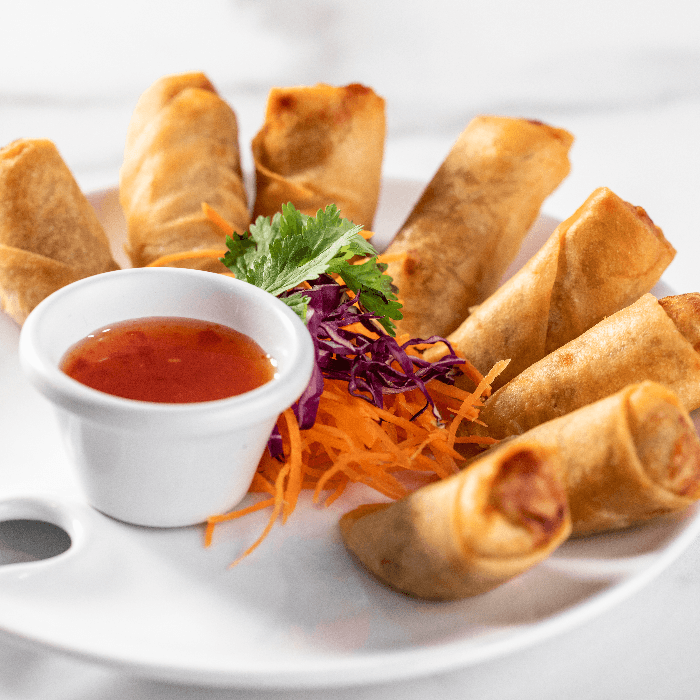 Delicious Spring Rolls: Sushi and Thai Options