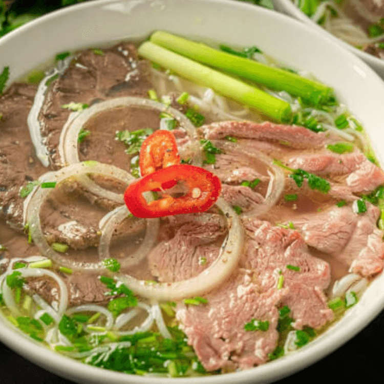 5. Flank and Rice Noodle Soup