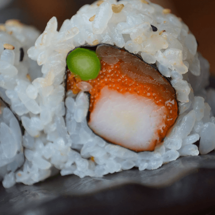 Asparagus Roll with Crab