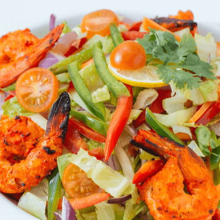 Tandoori Shrimp Salad