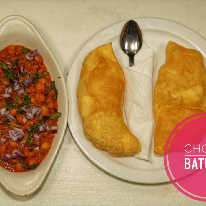 Chole Bhature.