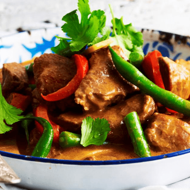 Sliced Lamb Penang Curry