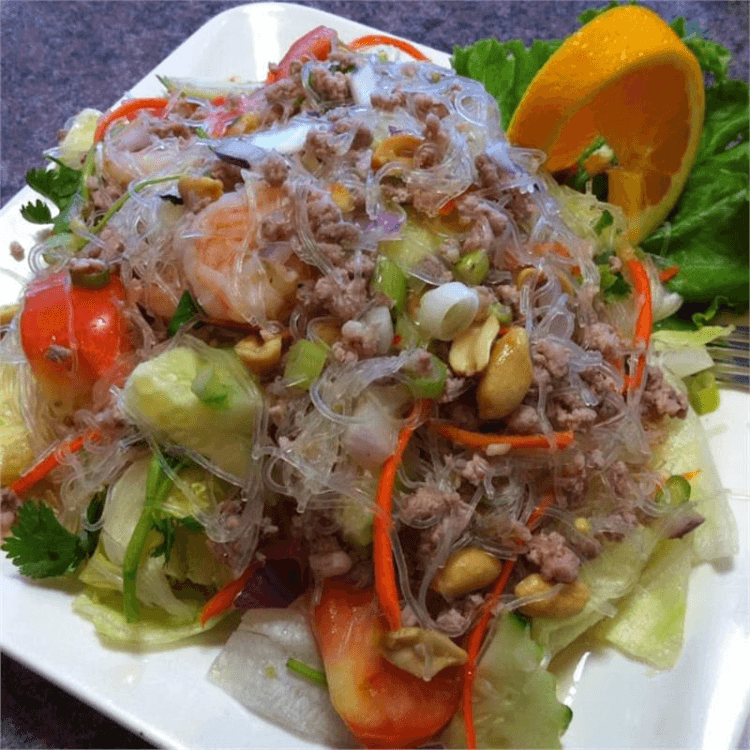 6. Glass Noodle Salad