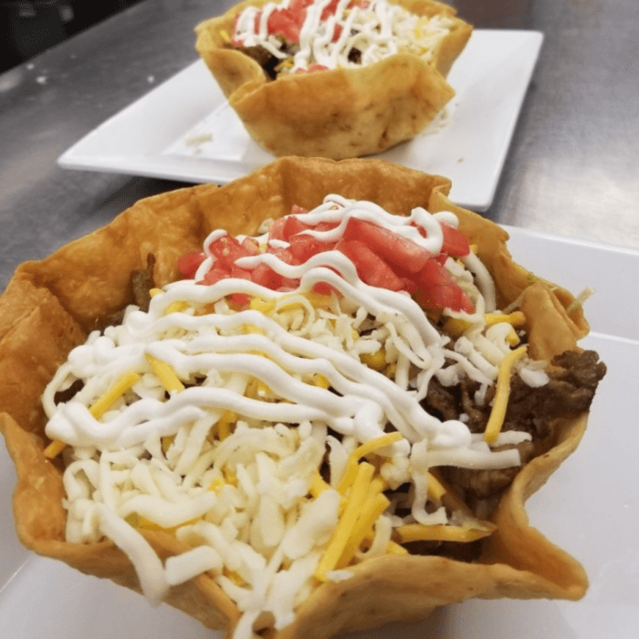 L- Fajita Taco Salad.