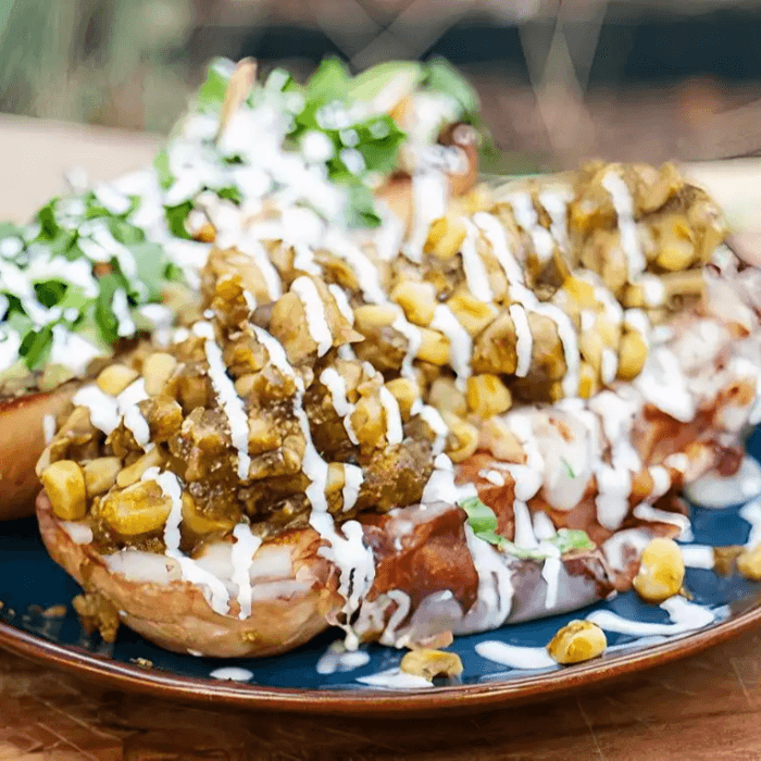 Poblano Chicken Torta