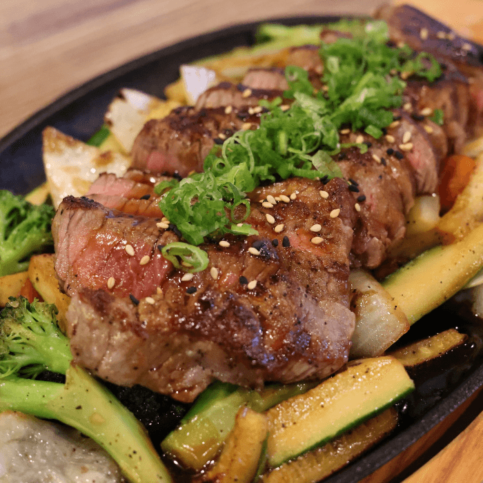 Teriyaki Strip Steak