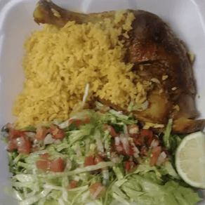 Rice with Chicken Platter