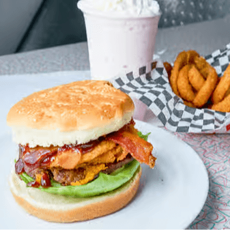Western Quarter Pound BBQ Bacon Burger