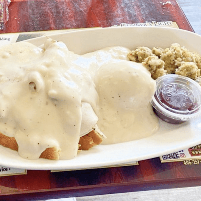 Hot Sandwich (Half with Soup).