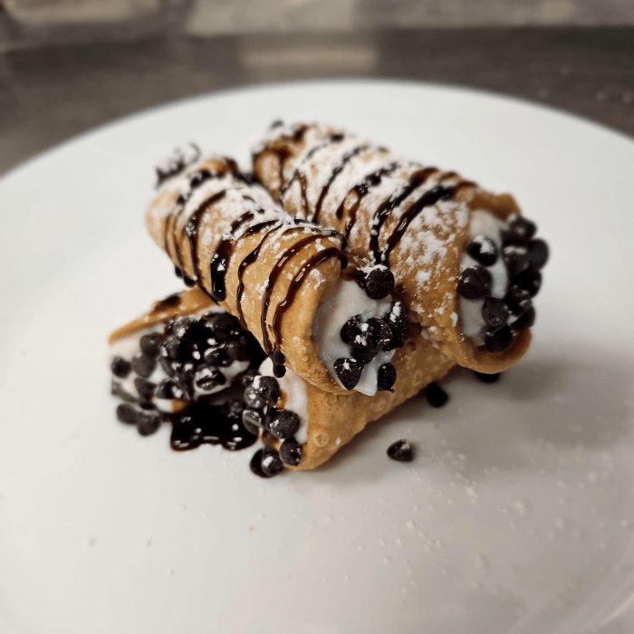 Chocolate Chip Canoli.