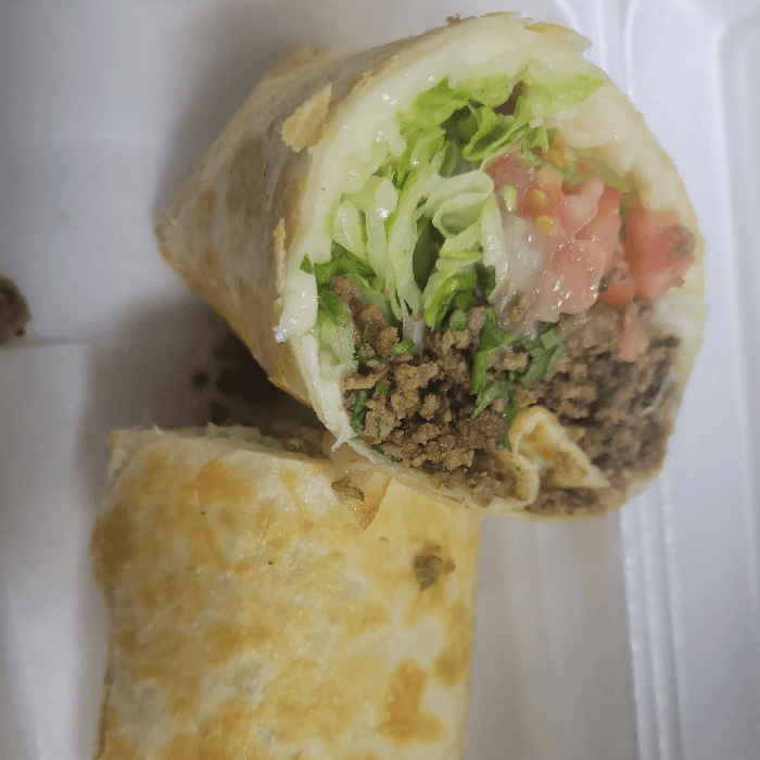 Beef Tongue Burrito