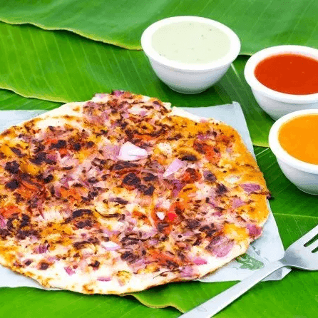 Onion Chili Uthappam