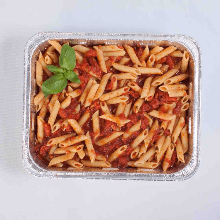 Small Tray Penne Meatball