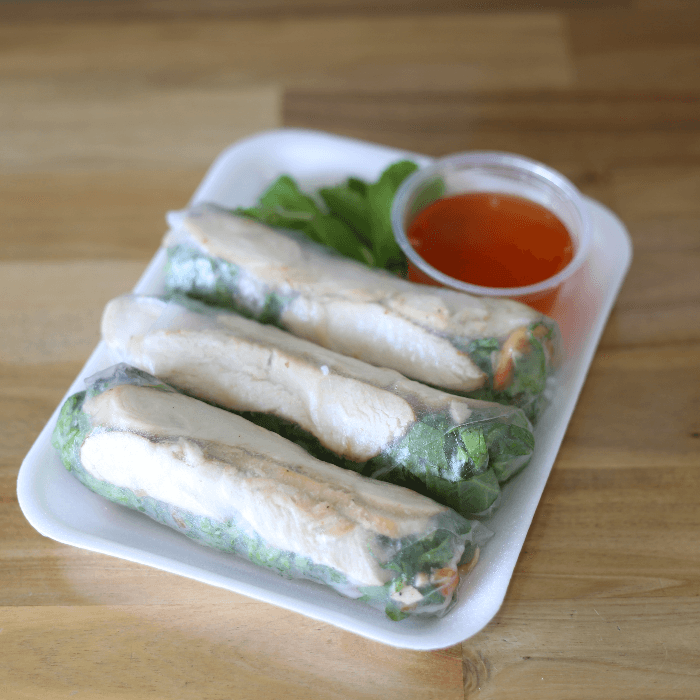 Grilled Lemongrass Chicken Tenderloin Bánh Mì Rolls (Gluten Free)